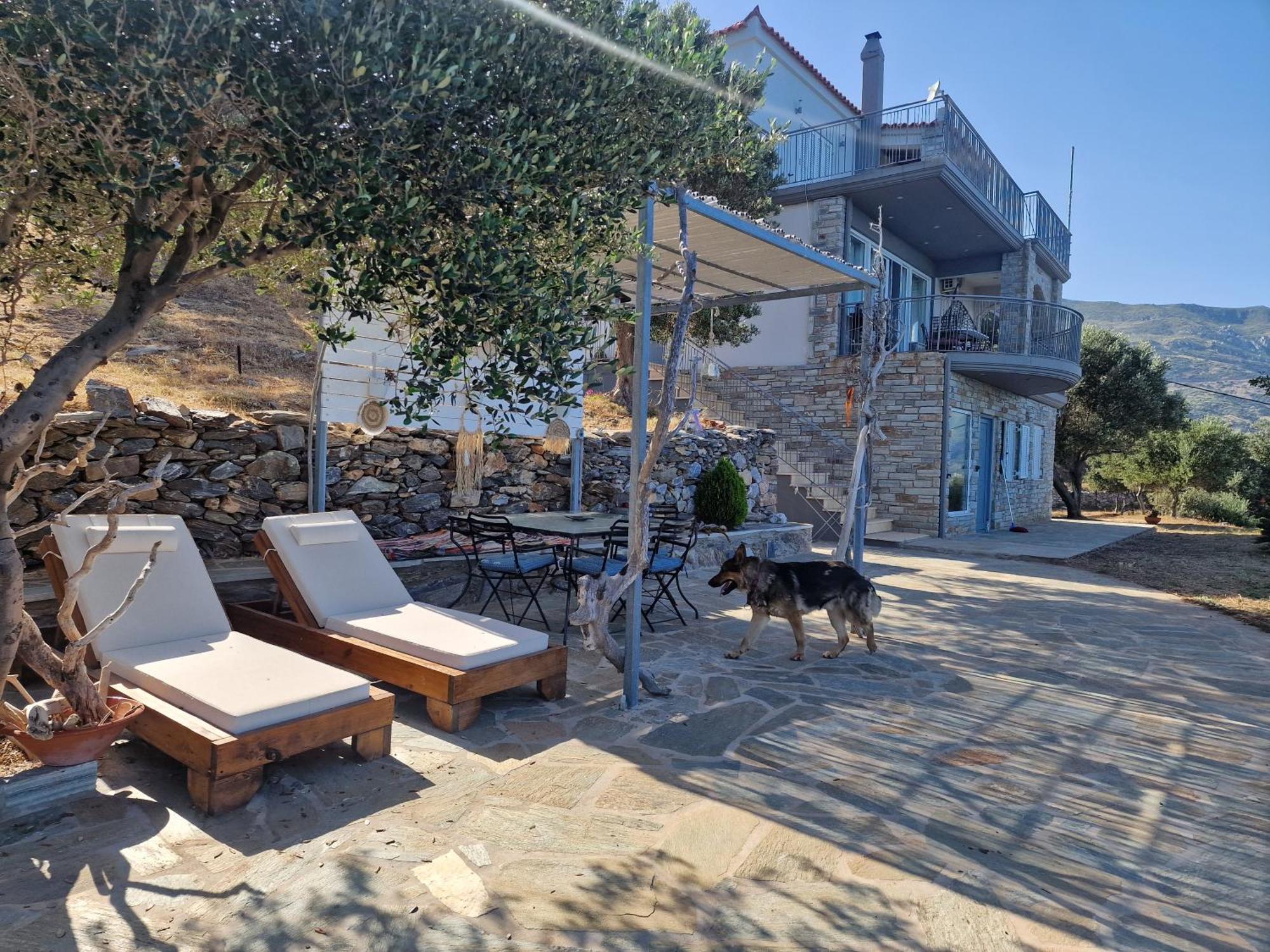 Villa Aegean Balcony Akhladheri Bagian luar foto